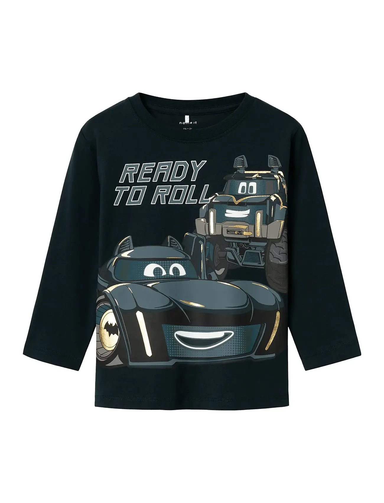 Nmmsikke Batwheels Ls Nreg Top Wab Navy Name It