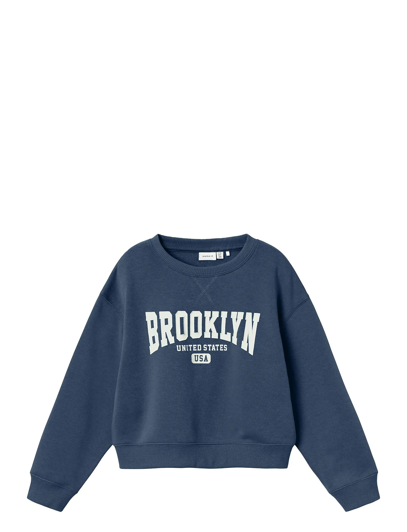 Nkfniknaks Ls Short Rlx Sweat Bru Blue Name It
