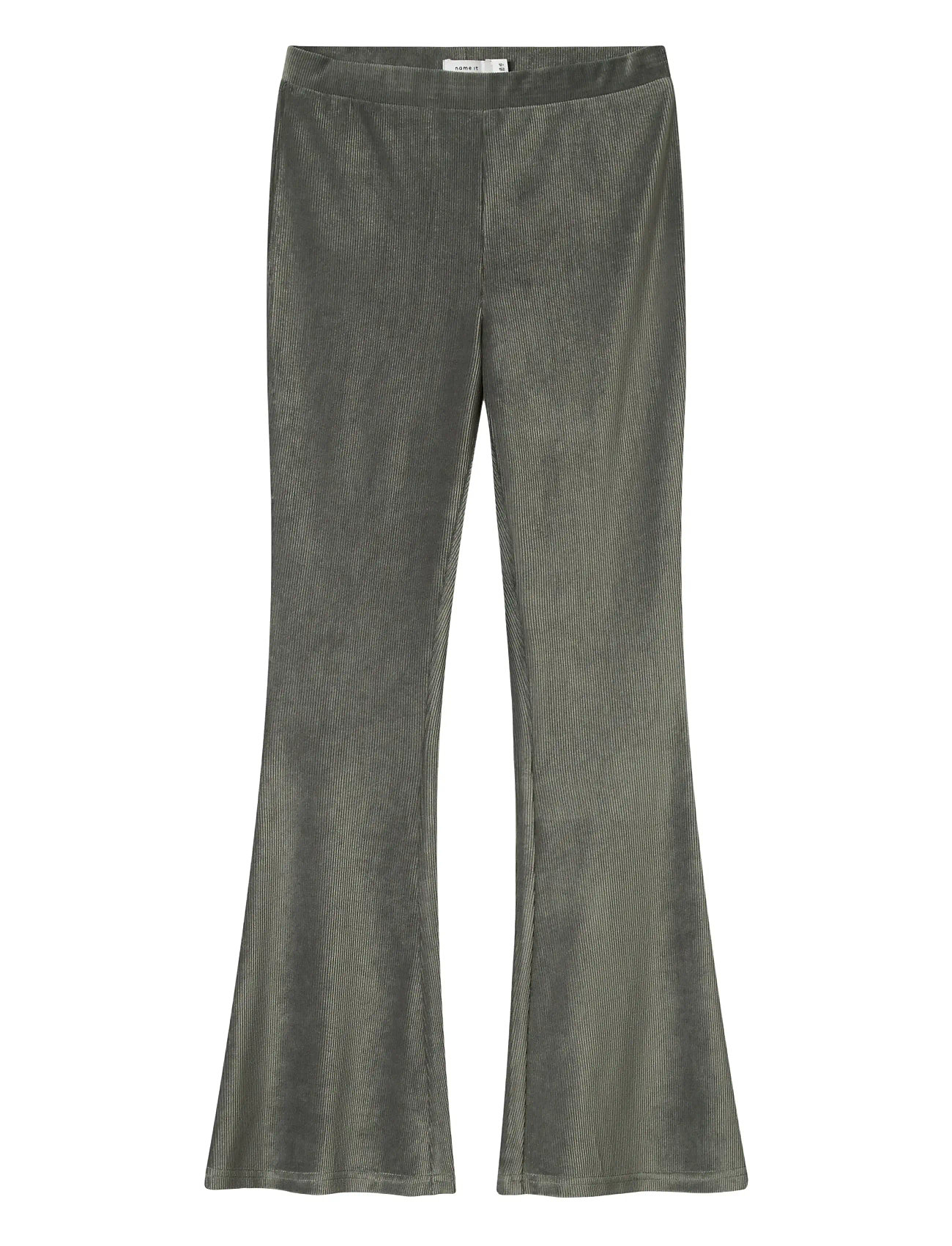 Nkforinge Bootcut Vel Pant Green Name It