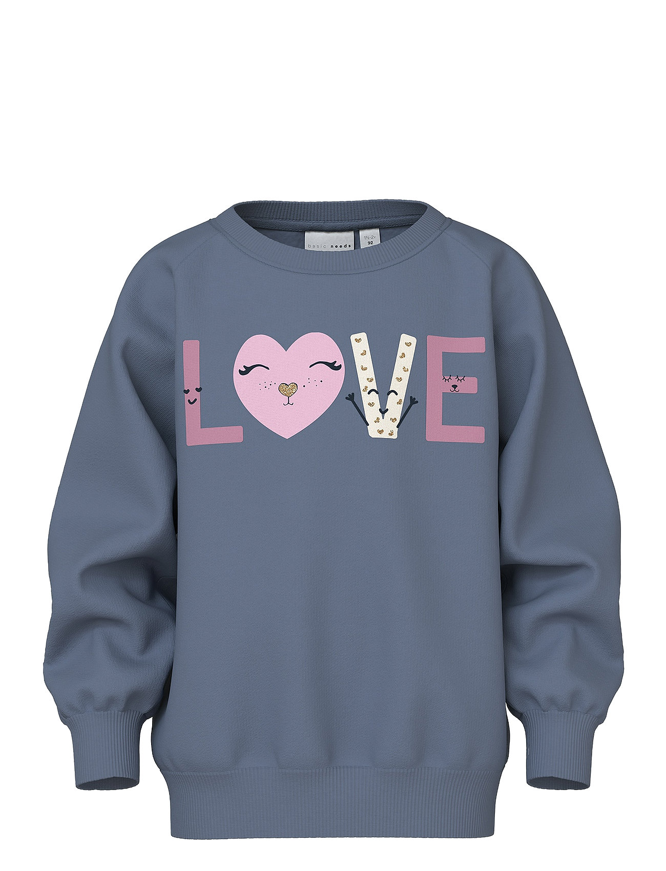 Nmfvenus Ls Nreg Sweat Bru Navy Name It 180944