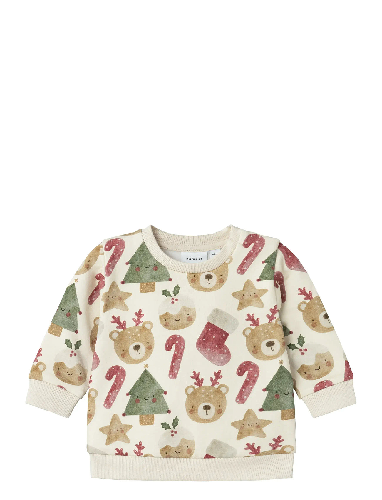 Nbnrahus Ls Sweat Bru Cream Name It