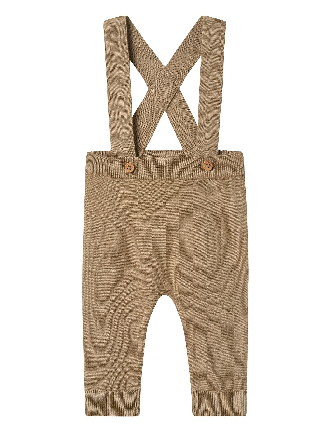 Name It Nbmrasomme Knit Overalls Beige