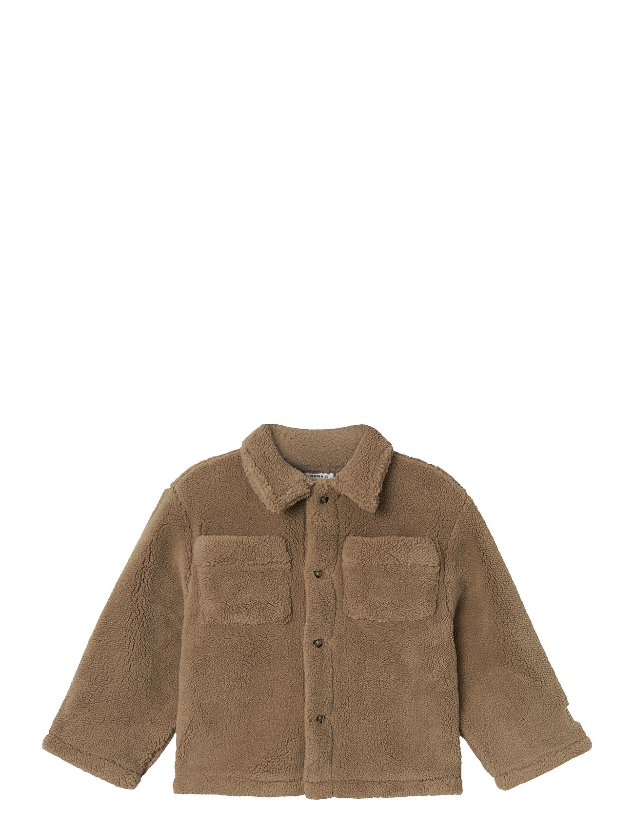 Name It Nmmneran Teddy Overshirt Brun