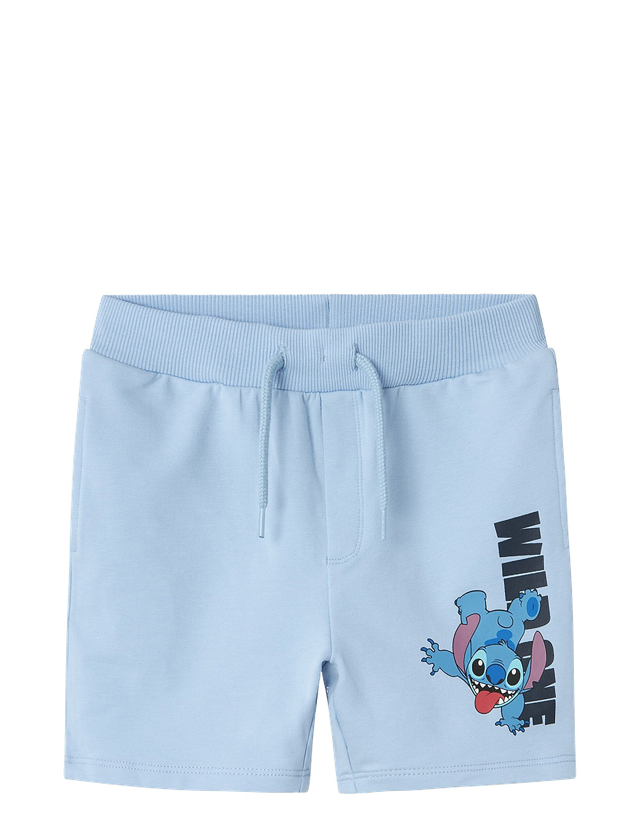 Nmmamit Stitch Long Swe Shorts Unb Wdi Blue Name It