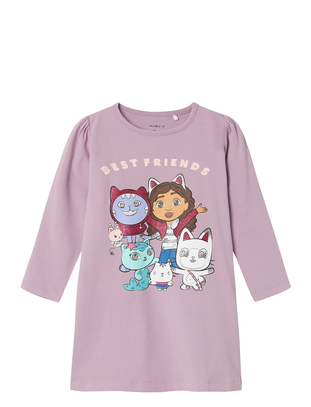 Nmfnenna Gabby Nightgown Sky Purple Name It