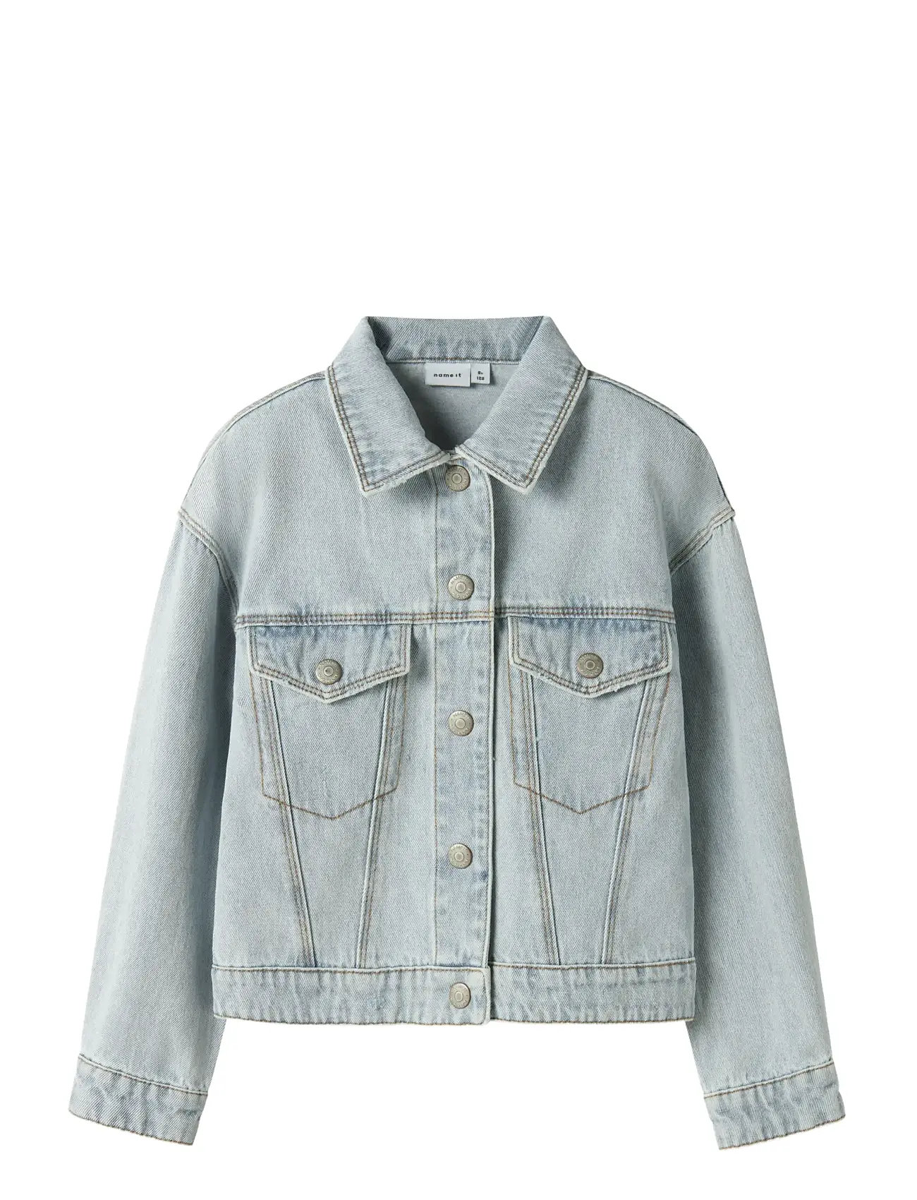 Nkfmila Dnm Jacket 8510-Za Noos Outerwear Jackets & Coats Denim & Corduroy Blue Name It