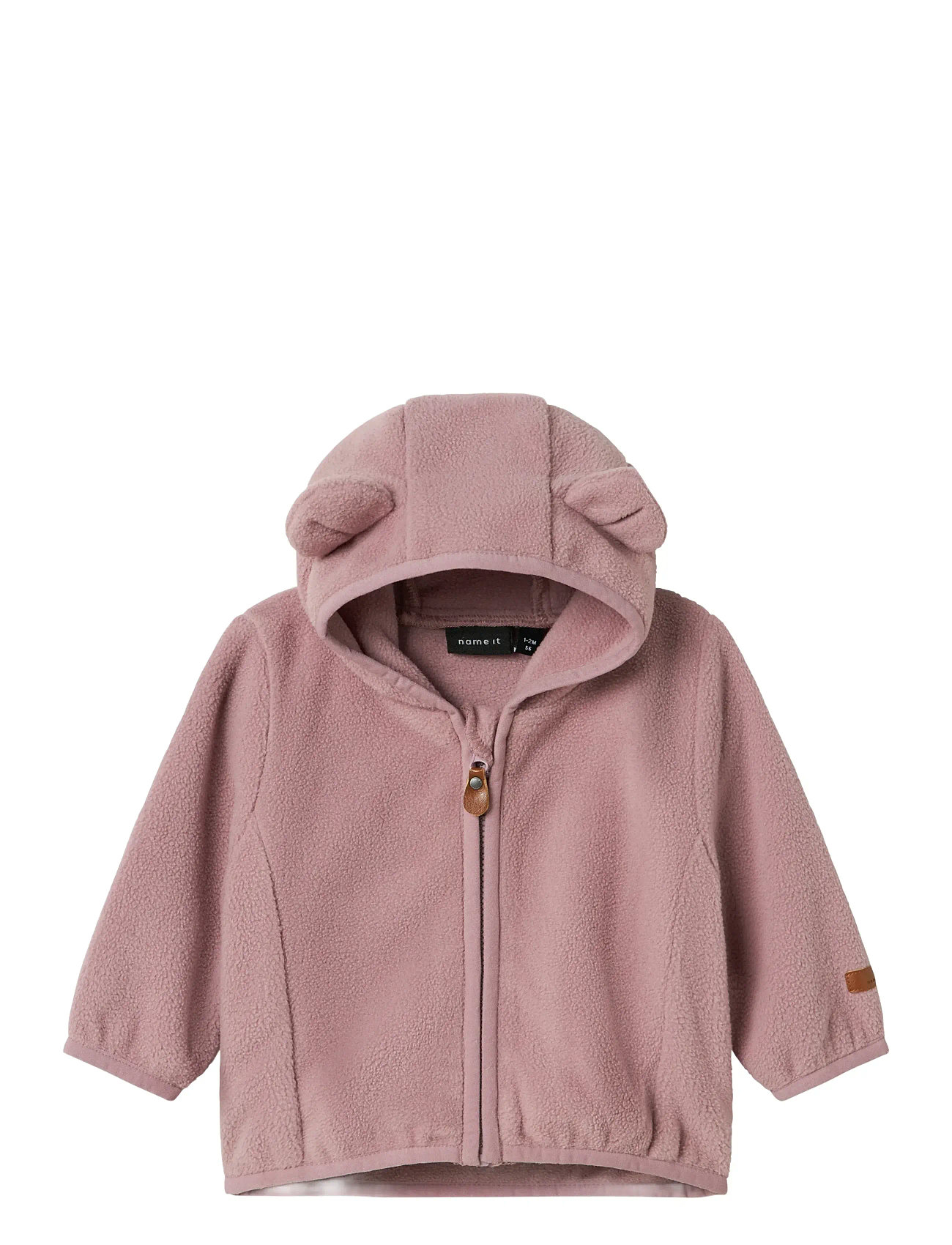 Nbnmeeko Jacket Solid Outerwear Fleece Outerwear Fleece Jackets Purple Name It