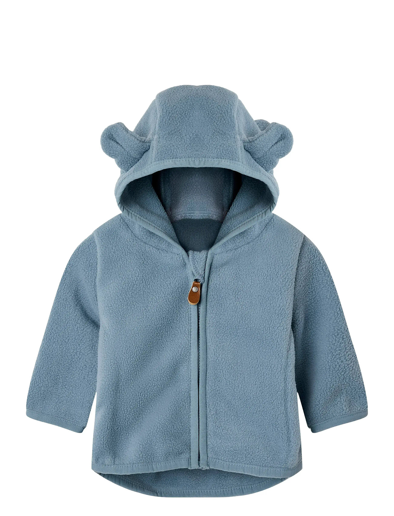 Nbnmeeko Jacket Solid Outerwear Fleece Outerwear Fleece Jackets Blue Name It