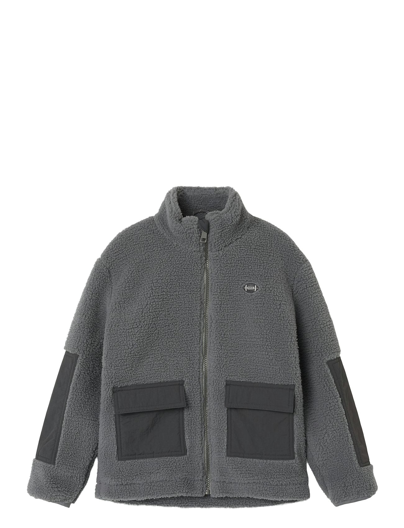 Nkmmonico Teddy Jacket Grey Name It