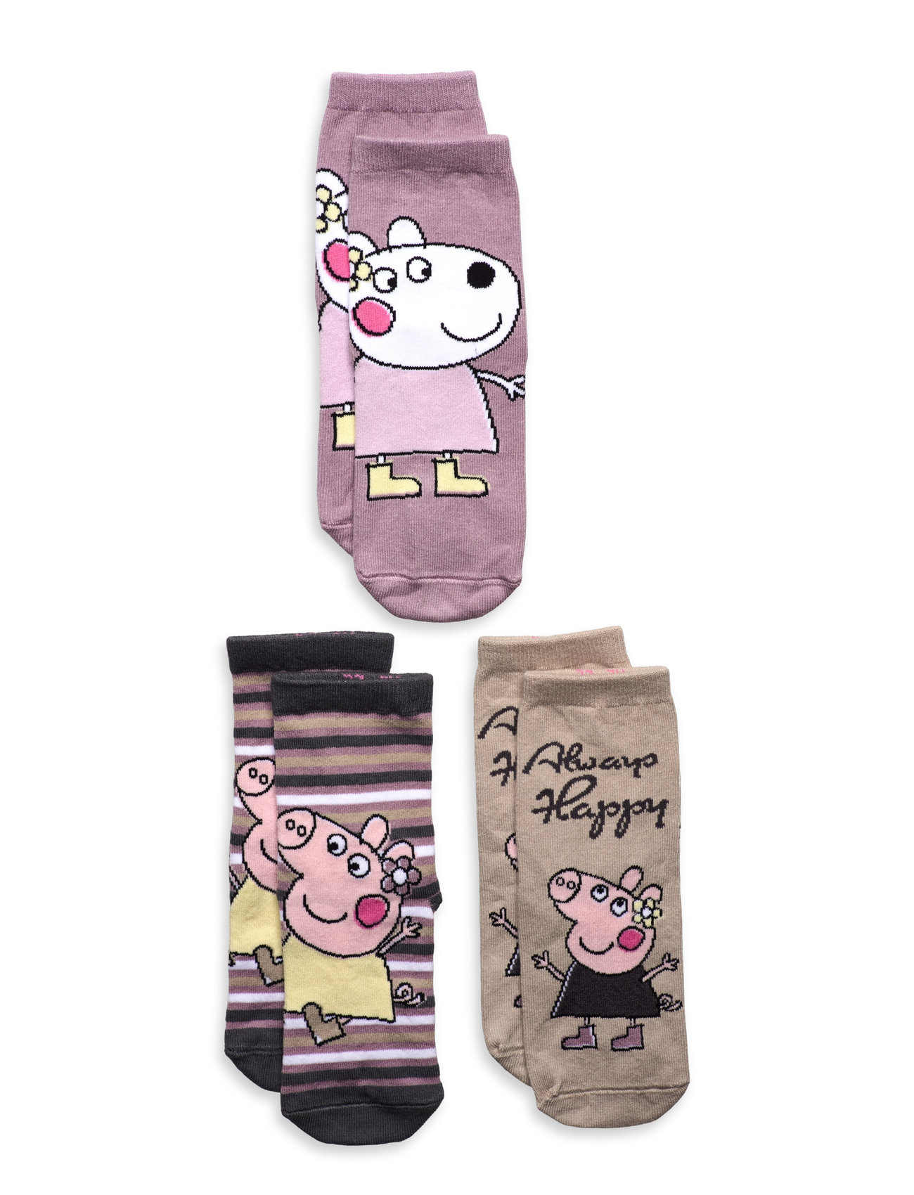 NAME IT Nmfdassa Peppapig 3P Socke Cplg Patterned - 31-33 - Kinder