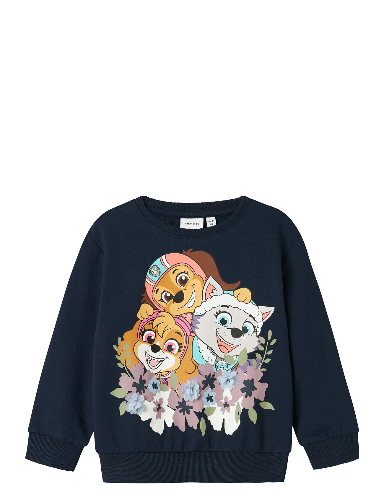 NAME IT Nmfjura Paw Nreg Sweat Unb Cplg Navy - 92 - Kinder