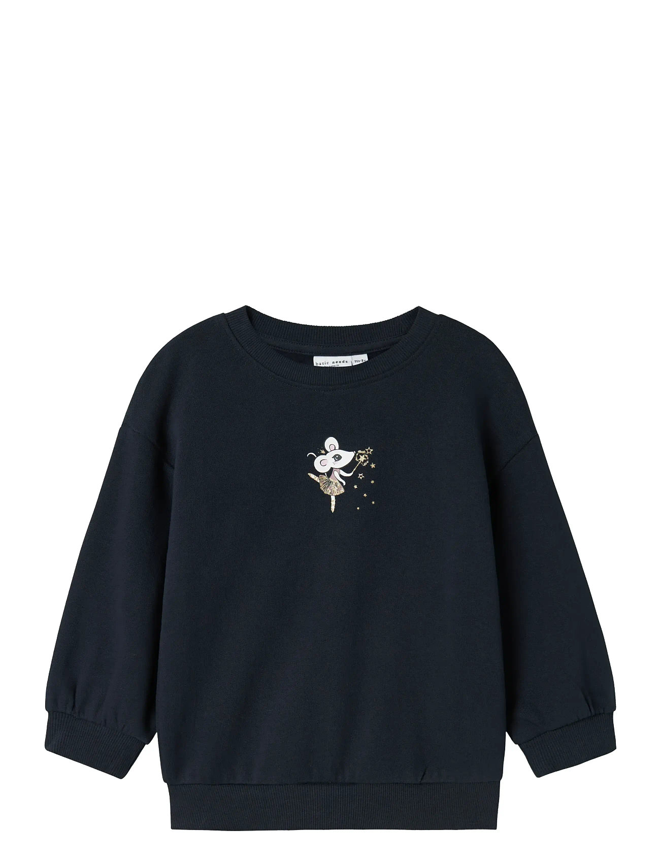 Nmfvalona Ls Long Rlx Sweat Bru Navy Name It