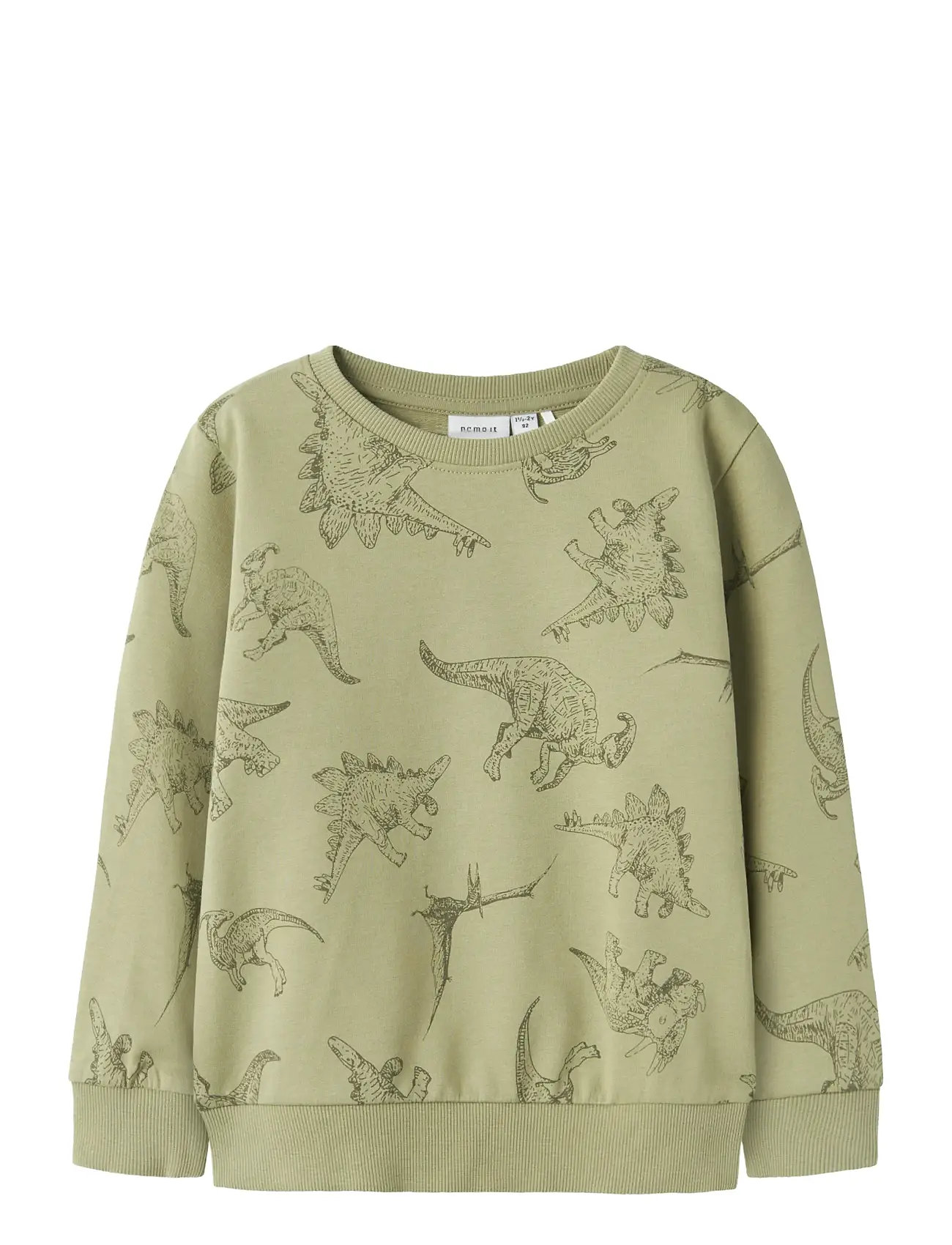 Nmmvaron Ls Aop Swt Unb Noos Green Name It