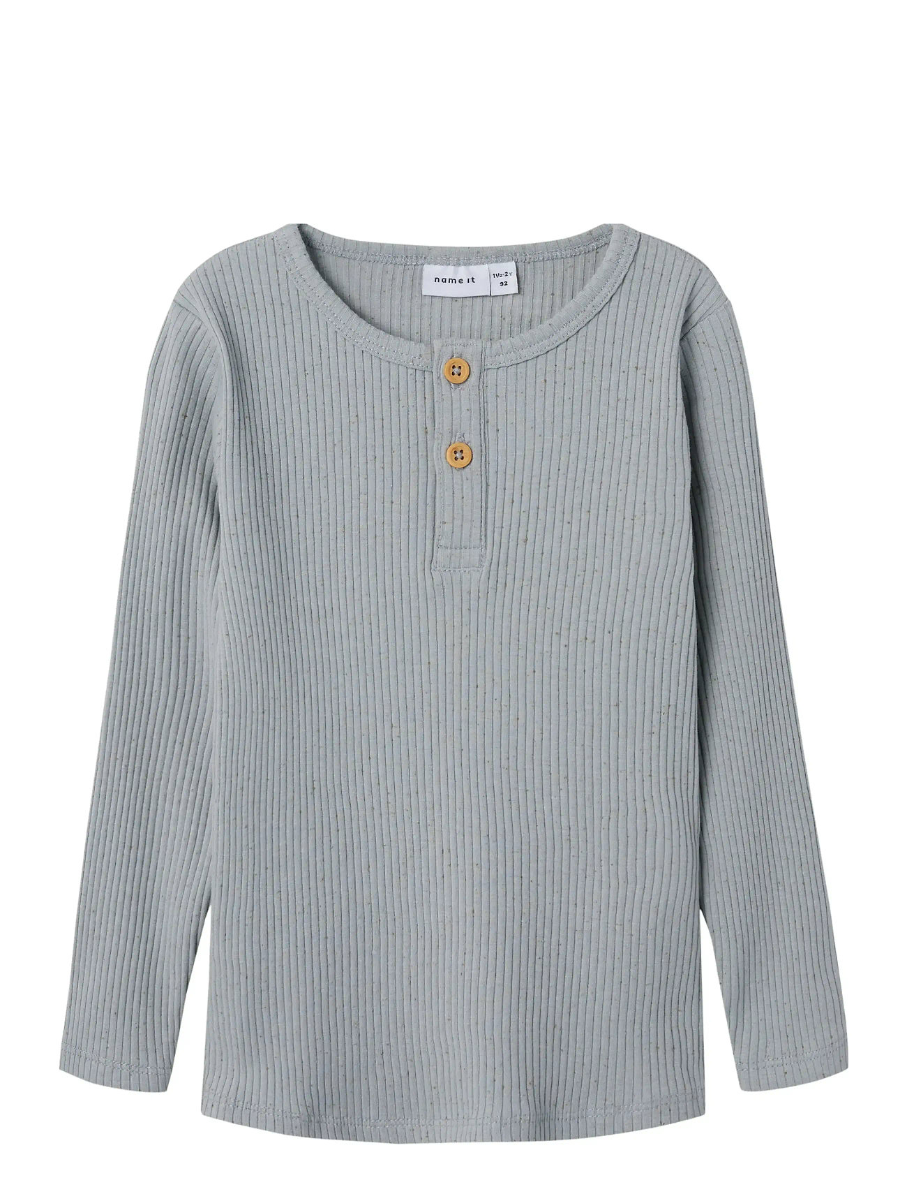 Nmmbart Ls Slim Top Grey Name It