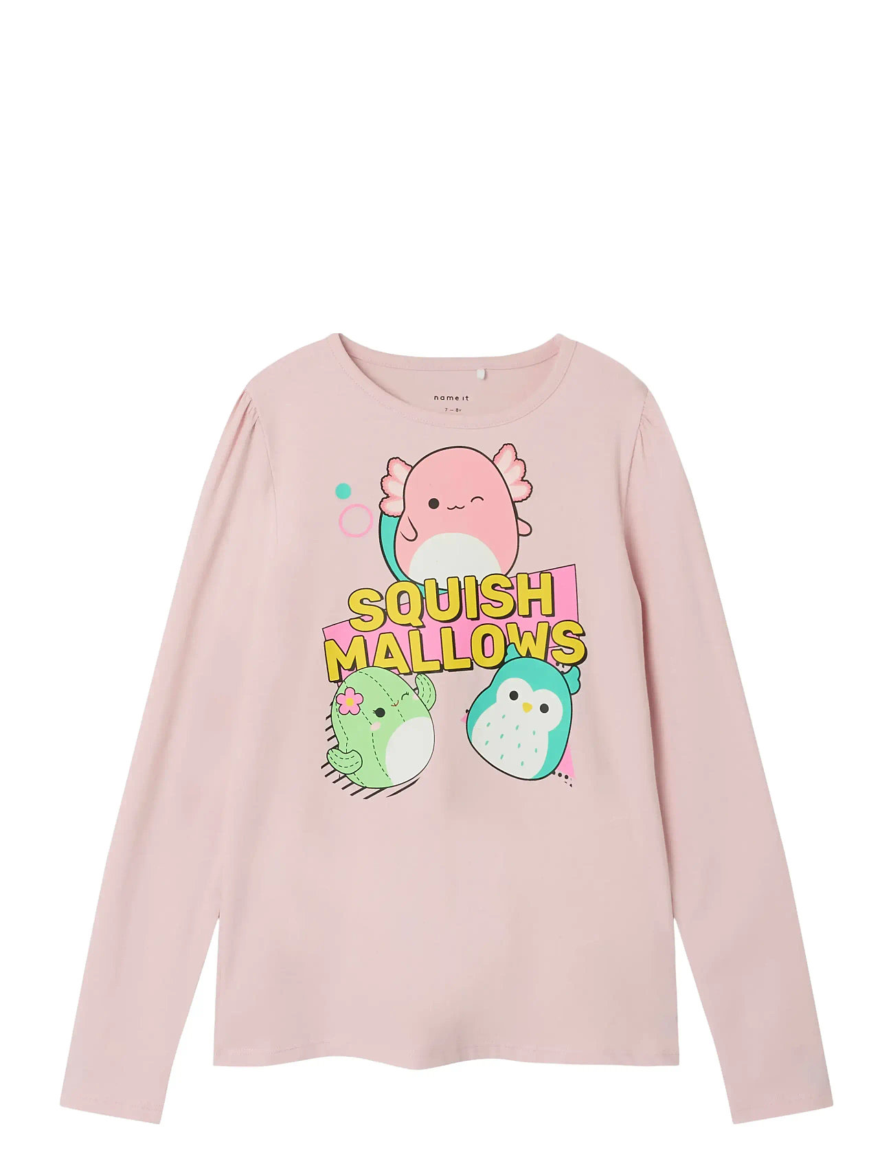 Nmfjulda Squishmallows Ls Top Vde Pink Name It