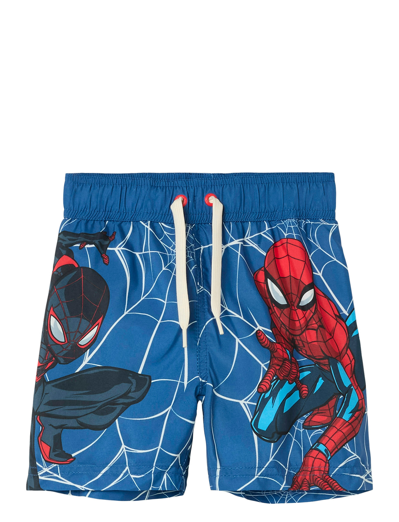 Nmmmave Spider Long Swimshorts Mar Badeshorts Blue Name It