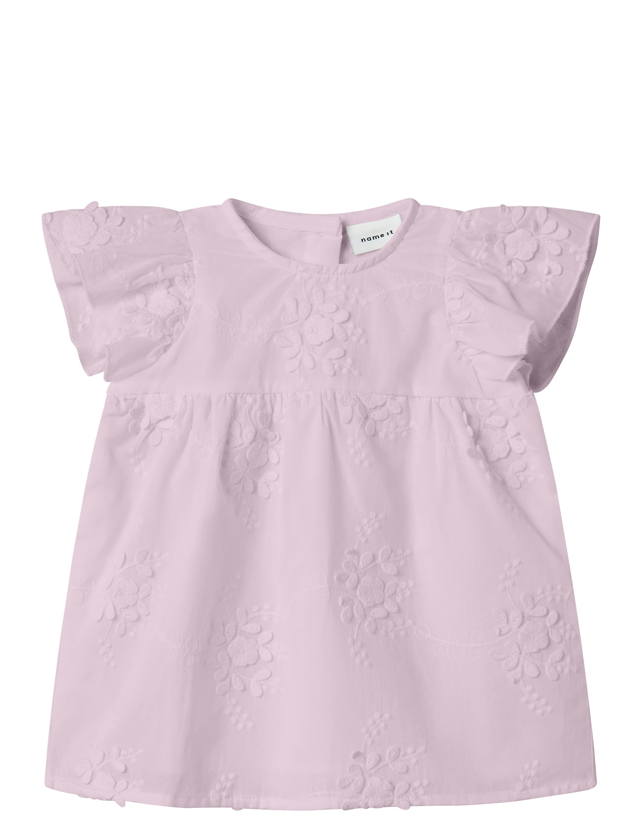 NAME IT Nbffasine Capsl Kleid Lila - 80 - Kinder