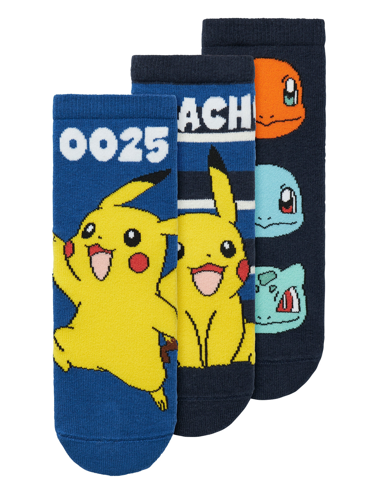 NAME IT Nmmmik Pokemon 3P Socke Sky Navy - 22-24 - Kinder