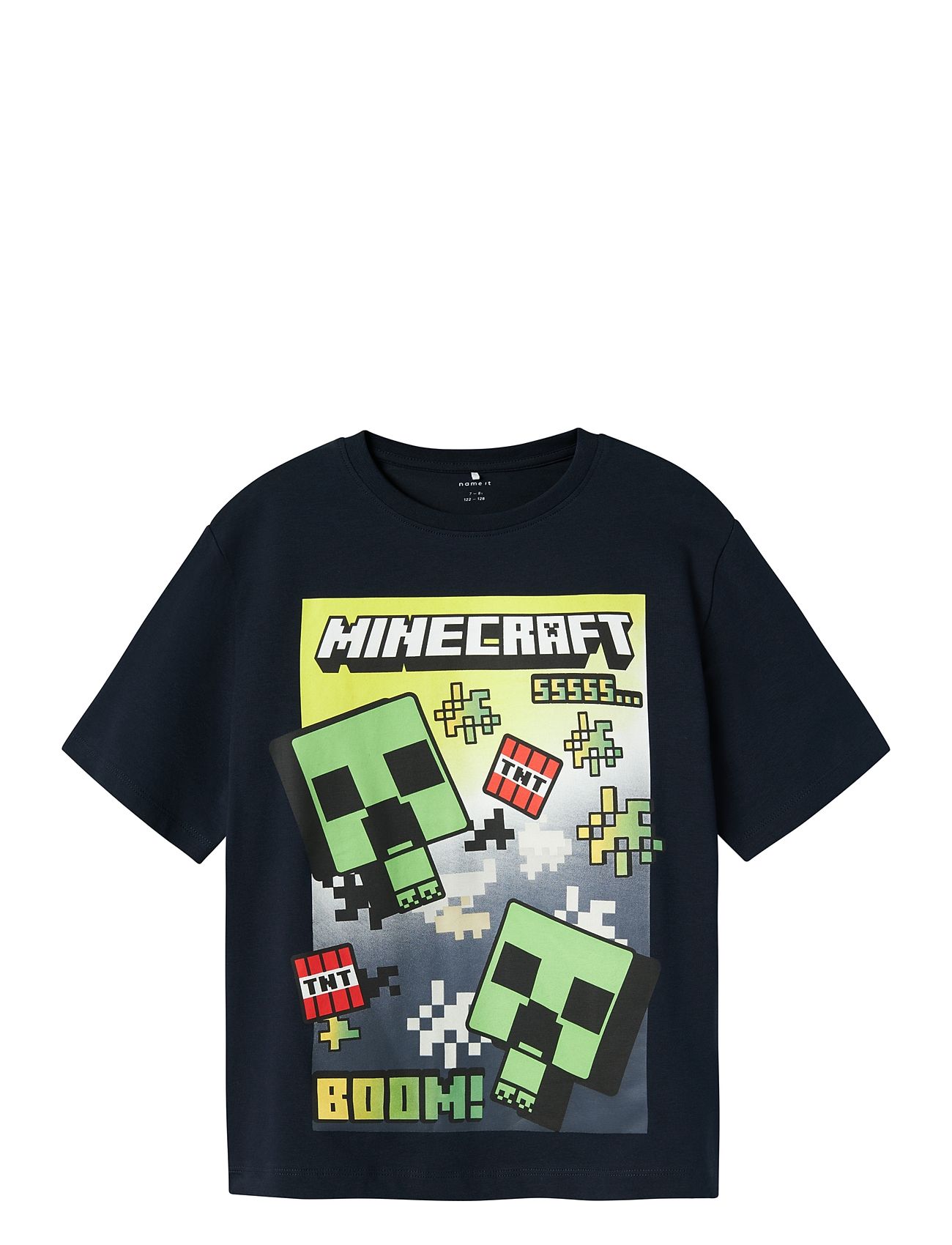 NAME IT Nkmmus Minecraft Nreg Ss Oberteil Noos Bfu Navy - 116 - Kinder