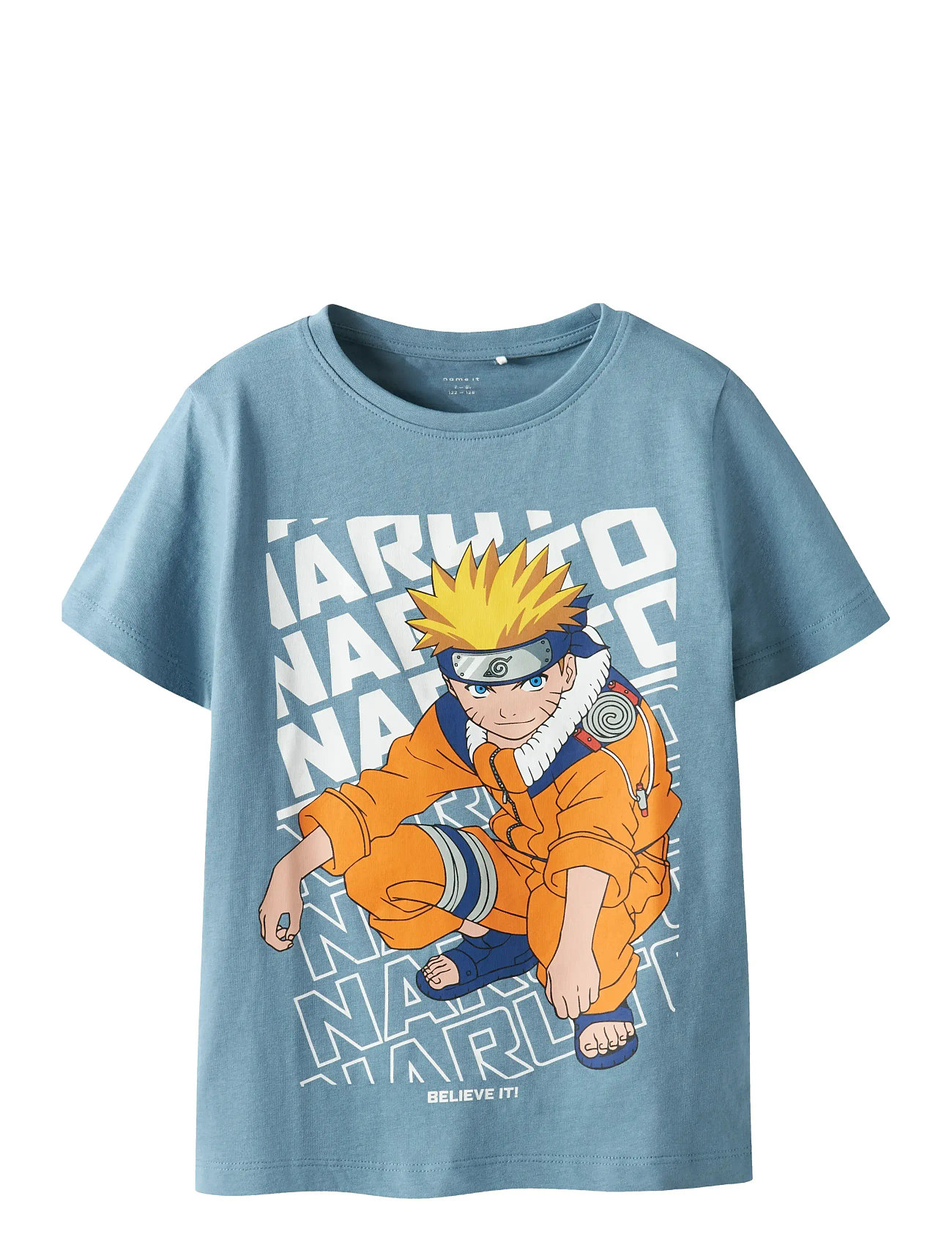 NAME IT Nkmfukas Naruto Ss Oberteil Sky Blau - 116 - Kinder