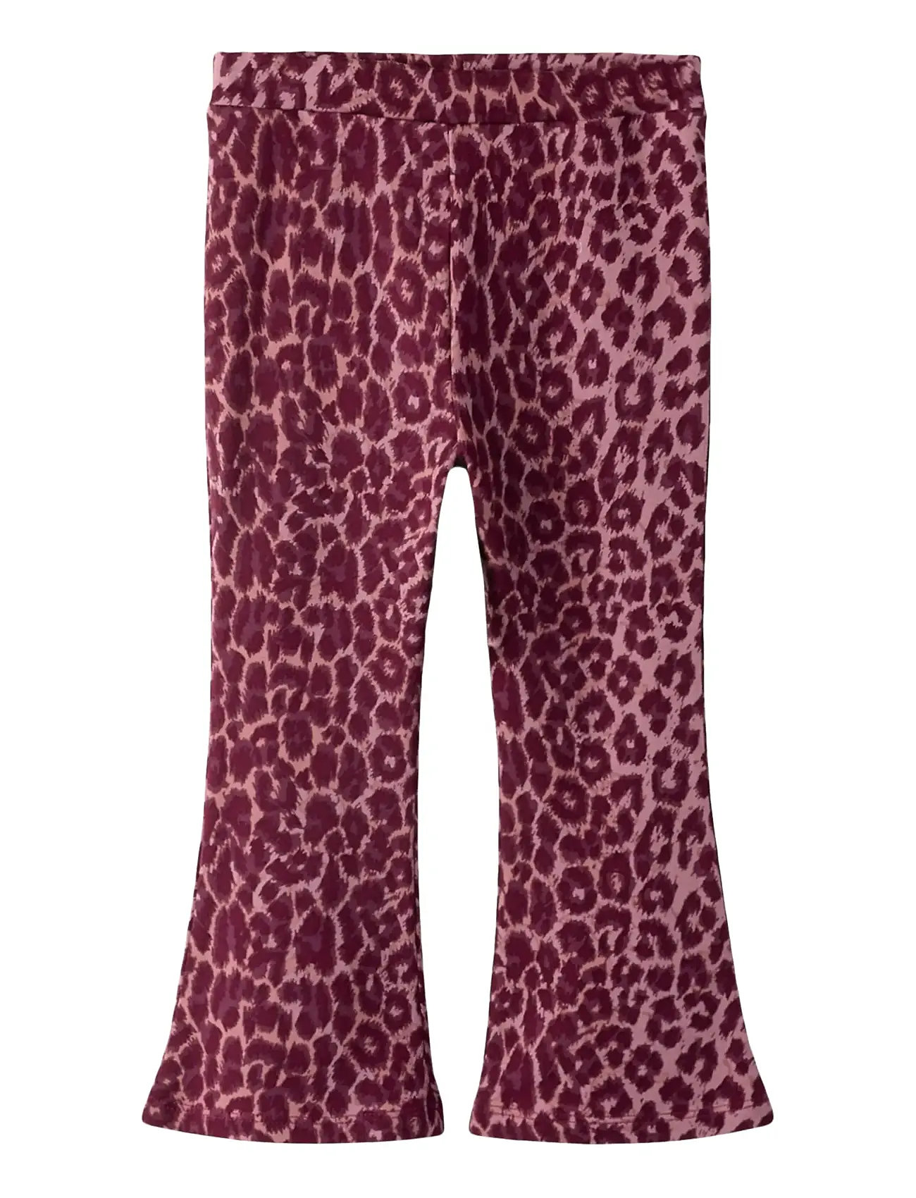 name it Nmfnuni Bootcut Pant, 92, Burgundy, Underdele > Leggings, Børn