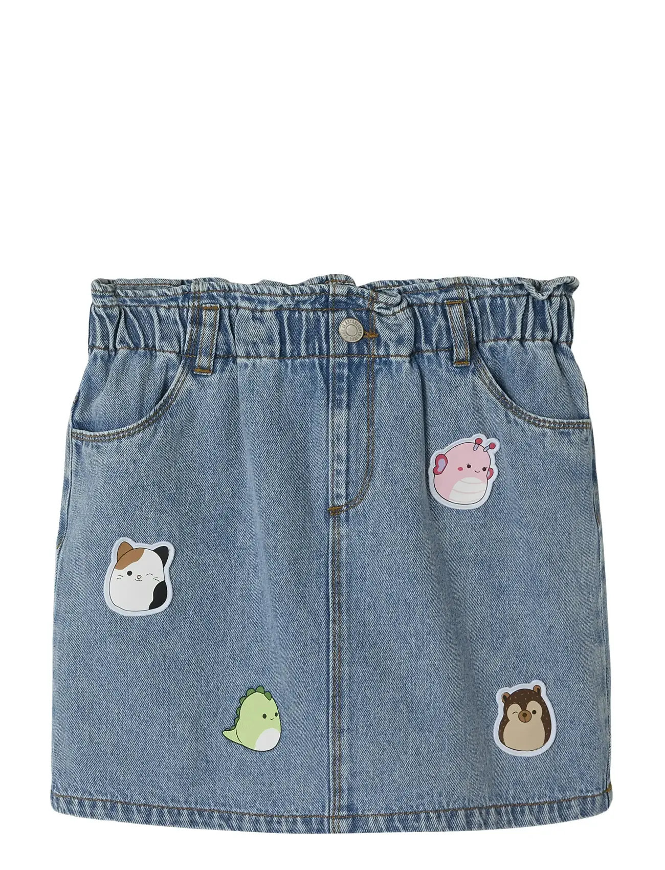 NAME IT Nkfova Squish Denim Rock Bfu Blau - 134 - Kinder