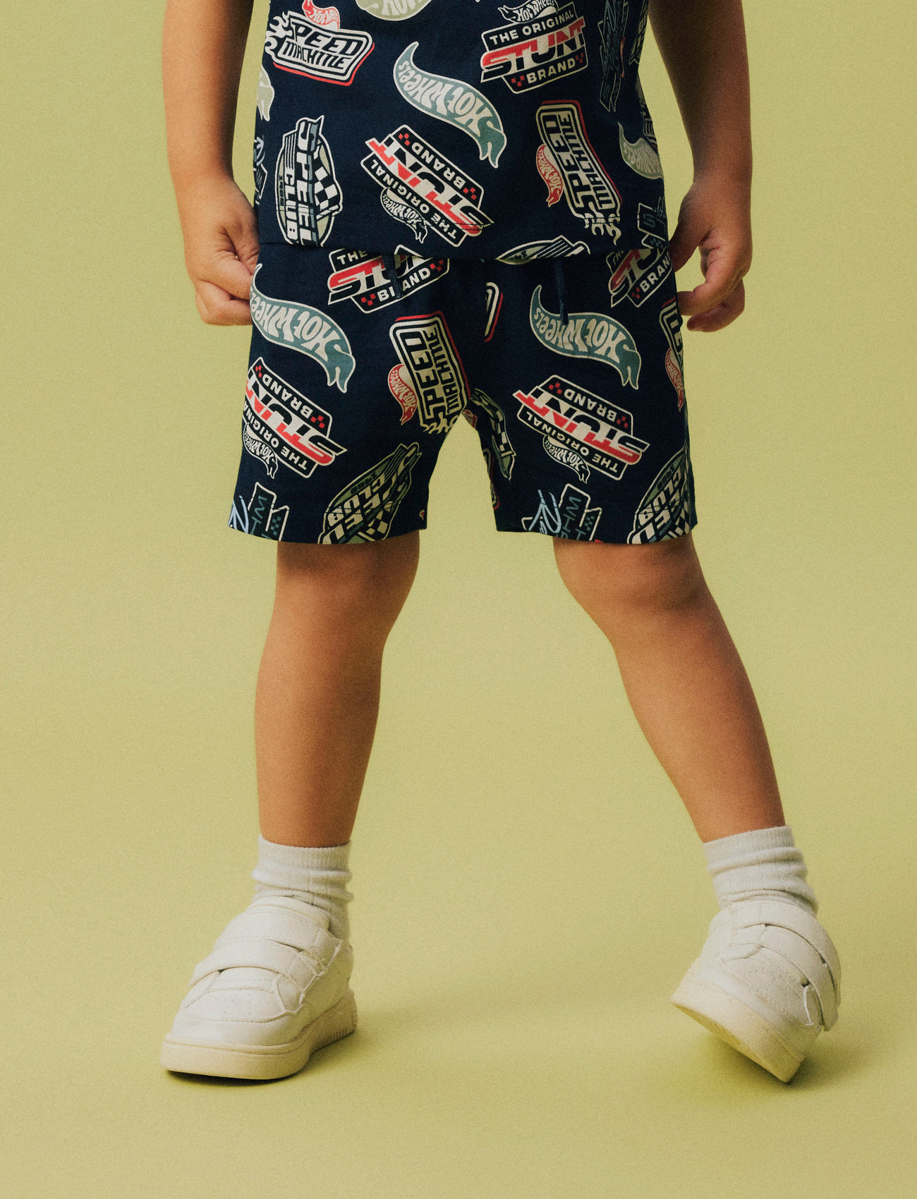 name it Nmmary Hotwheels L Nreg Shorts Sky, 104, Navy, Shorts > Svedeshorts, Børn