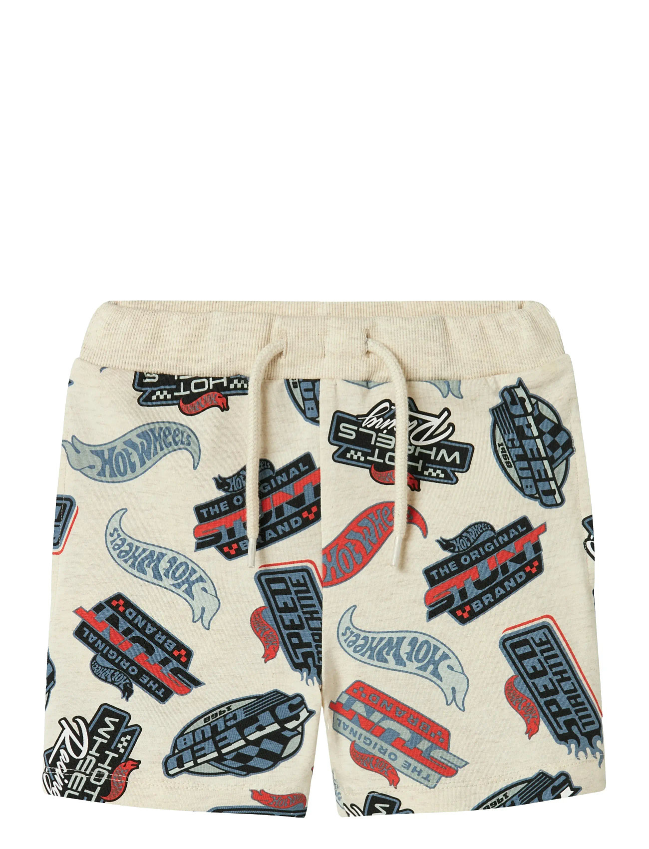 NAME IT Nmmary Hotwheels L Nreg Shorts Sky Cream - 98 - Kinder