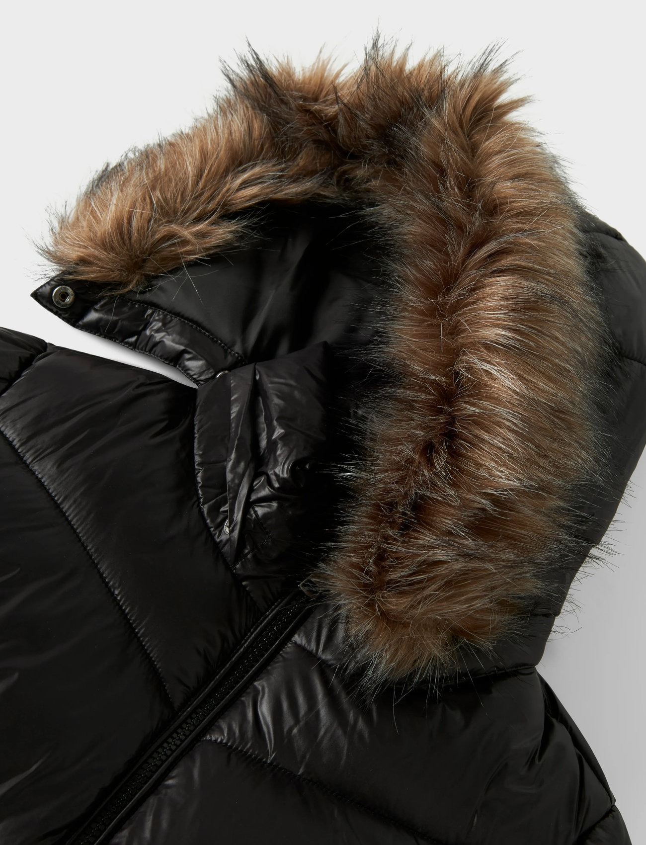 name it Nkfmarion Puffer Jacket, 134, Black, Jakker Og Frakker > Puffer Og Vatterede, Børn