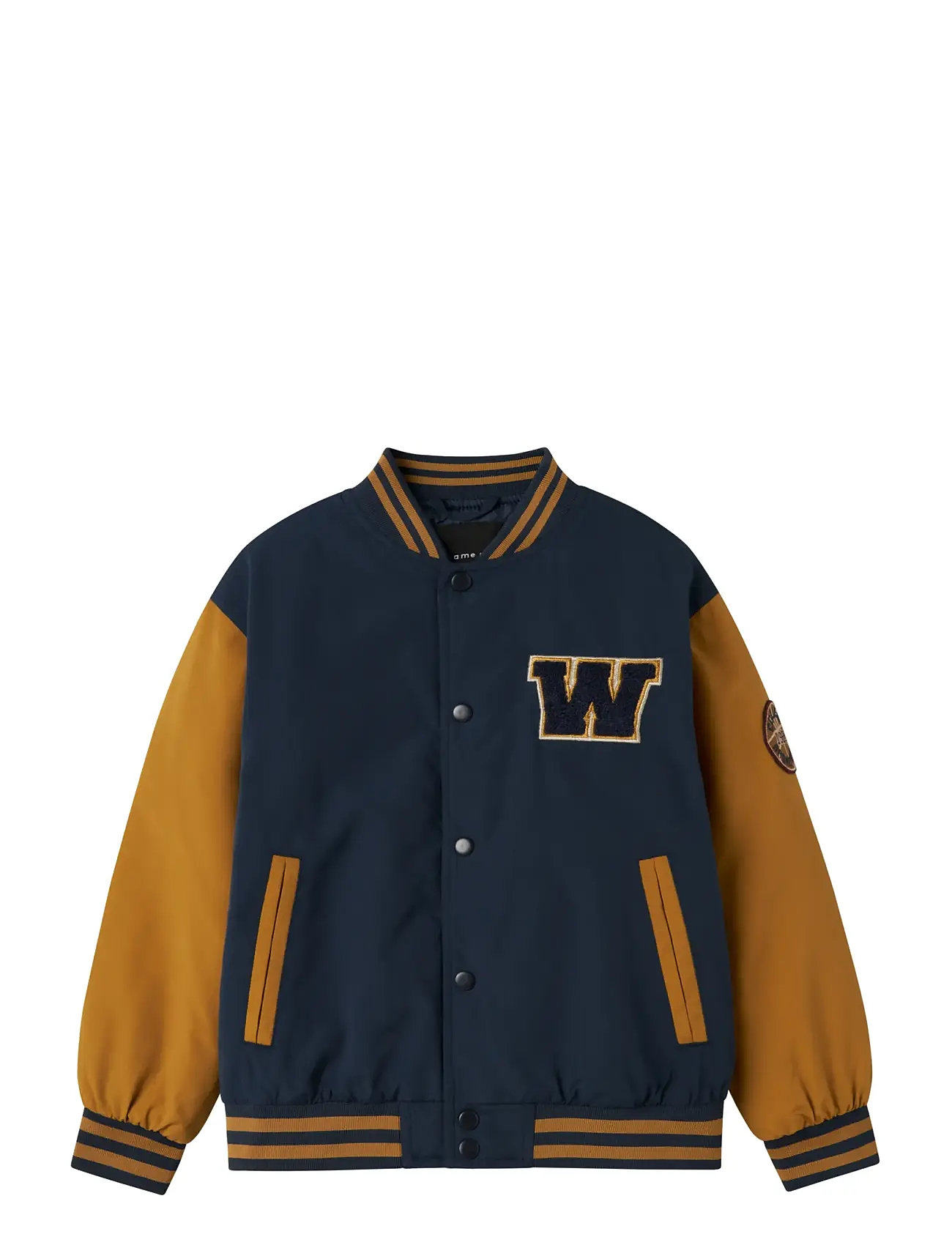 NAME IT Nkmmains Varsity Jacket1 Navy - 146 - Kinder