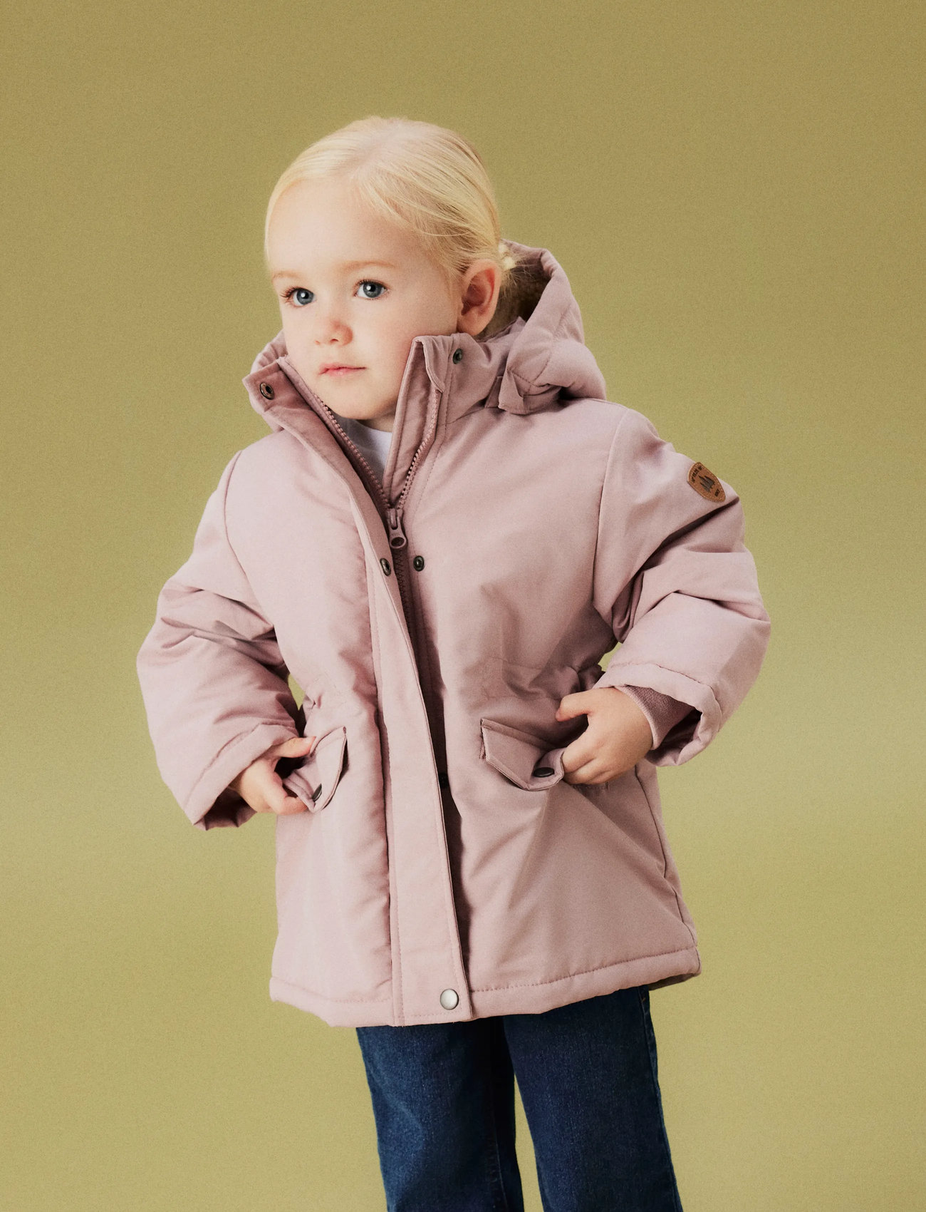 name it Nmfmarlow Parka Jacket Pb, 80, Pink, Jakker Og Frakker > Vinterjakker, Børn