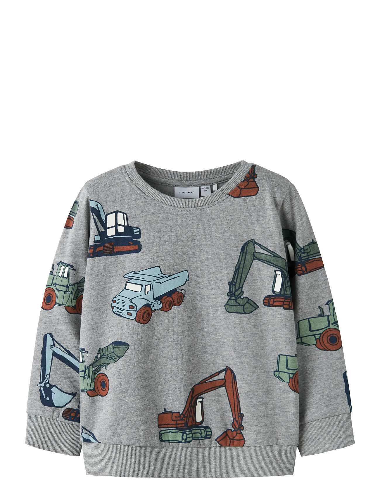 NAME IT Nmmnenean Ls Swe Bru Pb Grau - 104 - Kinder