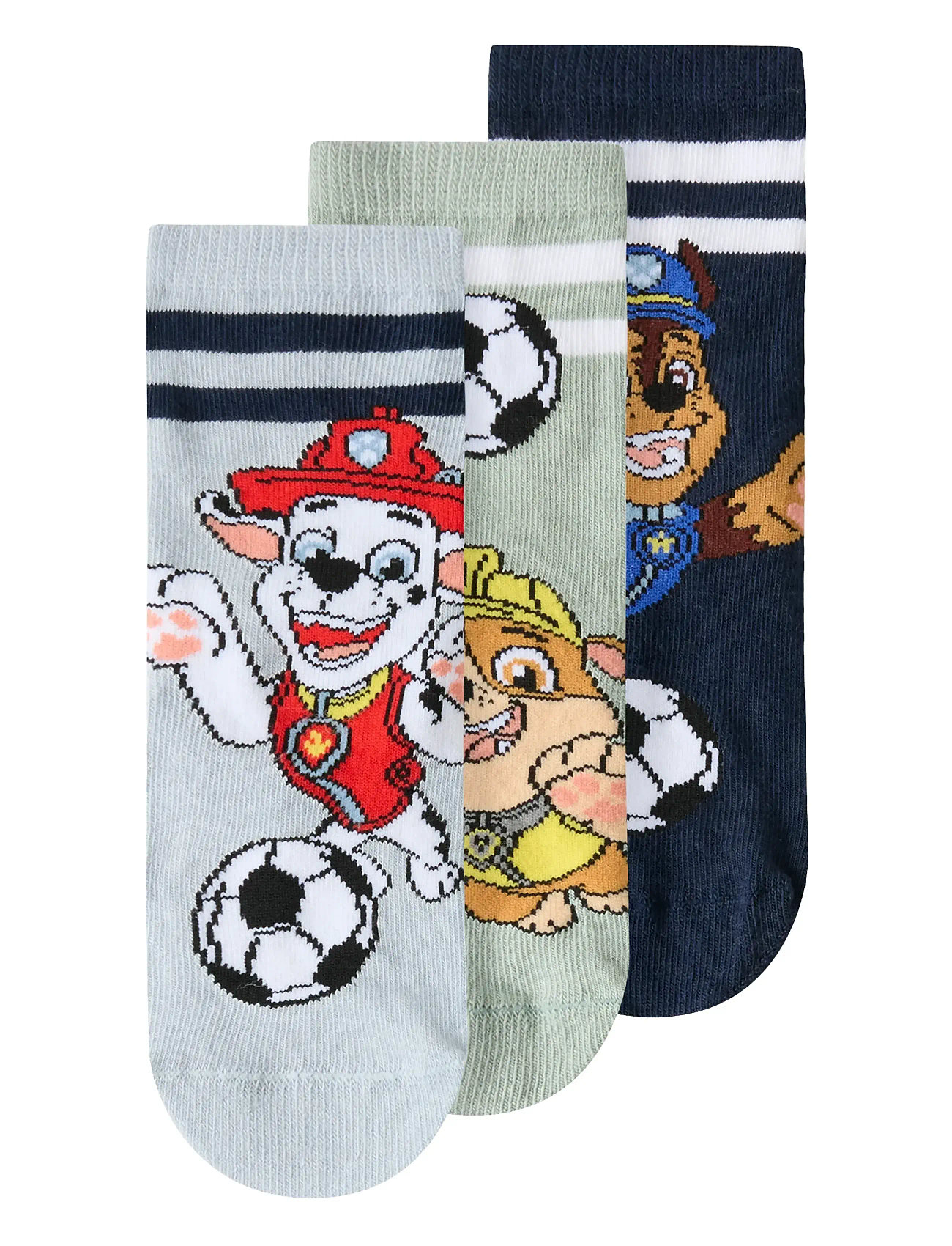 NAME IT Nmmjonathan Paw 3P Socke Cplg Patterned - 22-24 - Kinder