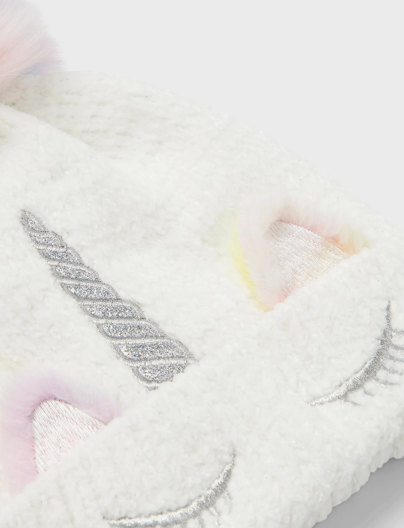 name it Nmfmetea Knit Beanie2, 47-49, White, Huer > Beanie, Børn