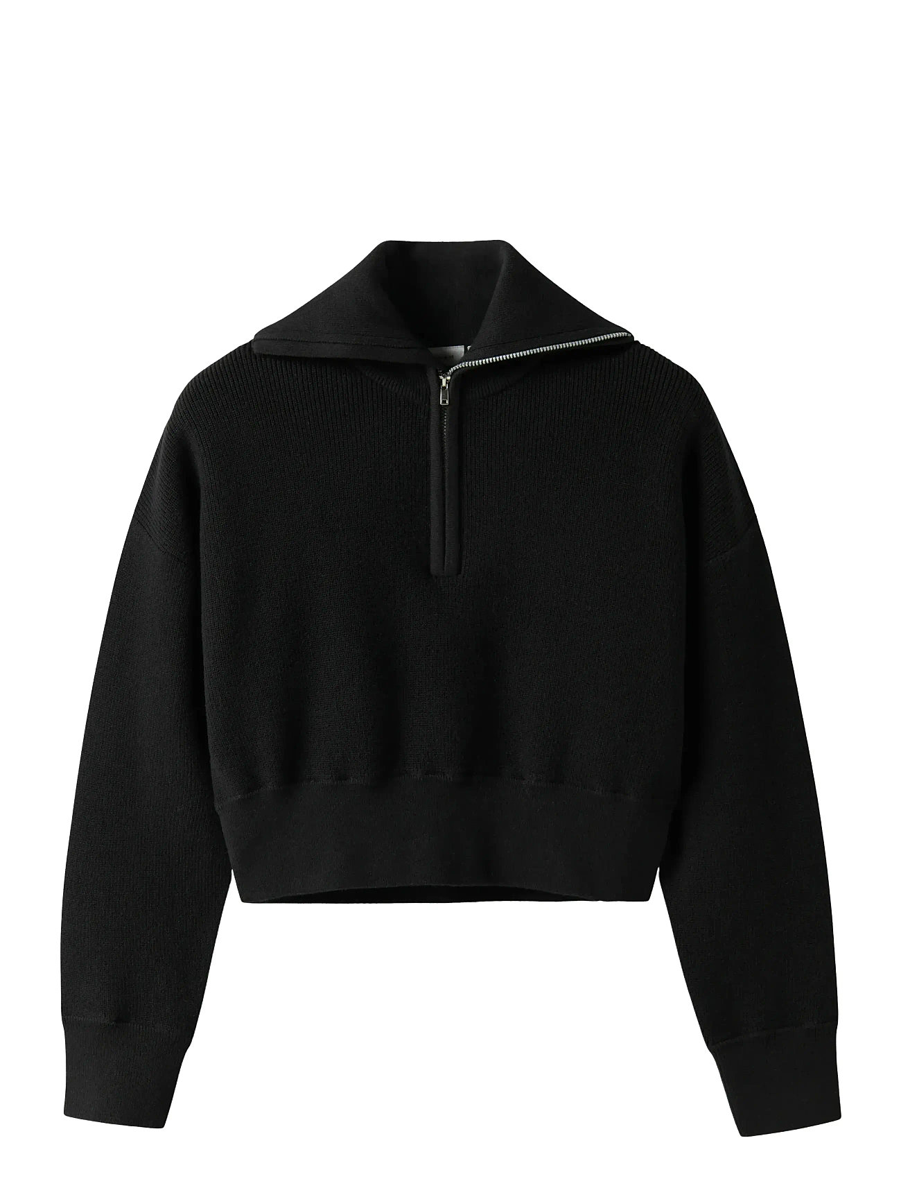 NAME IT Nkflisen Ls Kurz Knit Schwarz - 122-128 - Kinder