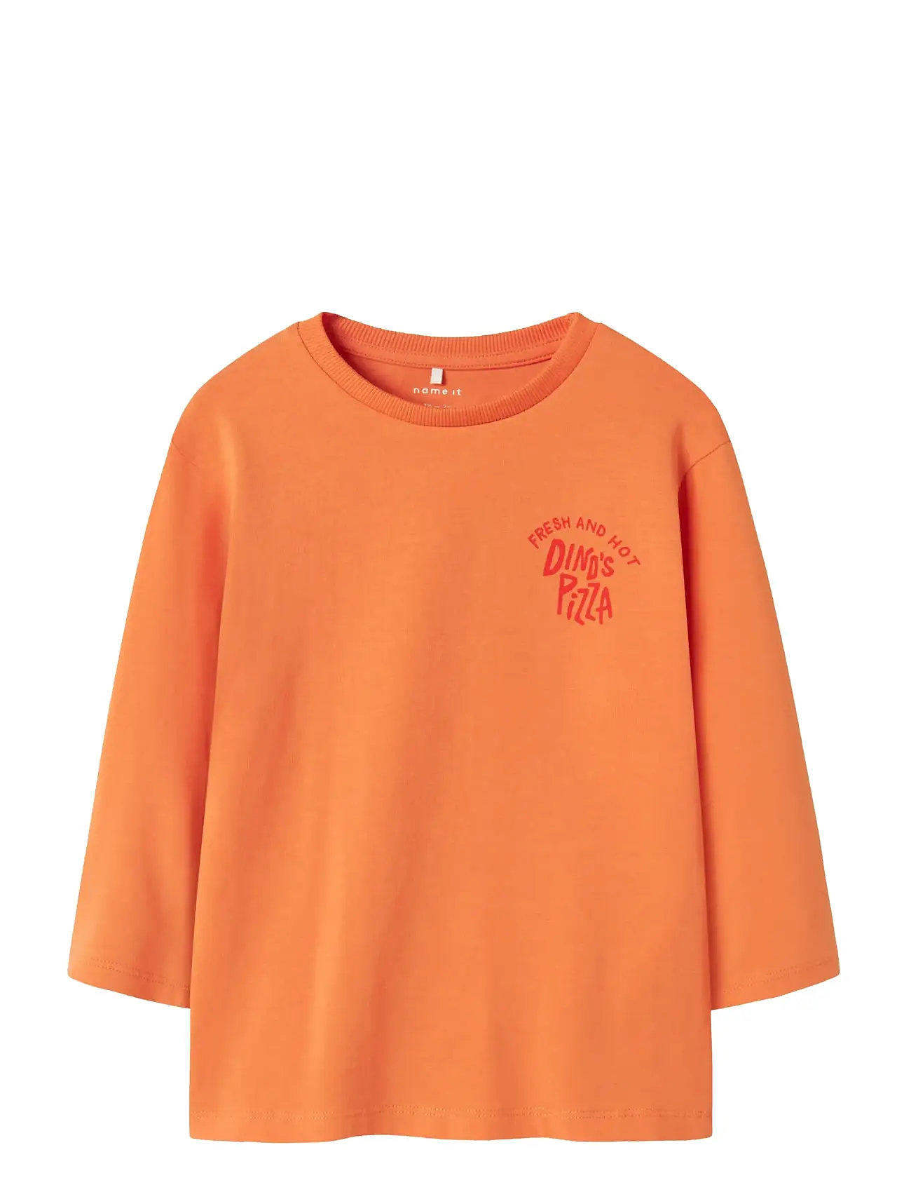 NAME IT Nmmnoah Ls Nreg Oberteil Box Orange - 92 - Kinder