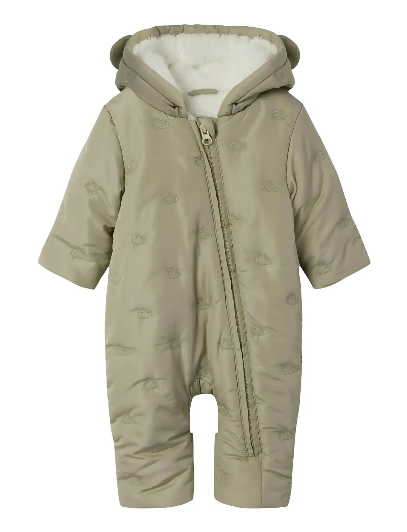 name it Nbnmasoft Suit, 62-68, Khaki green, Overalls > Overalls Og Sæt Til Sne-Ski, Børn