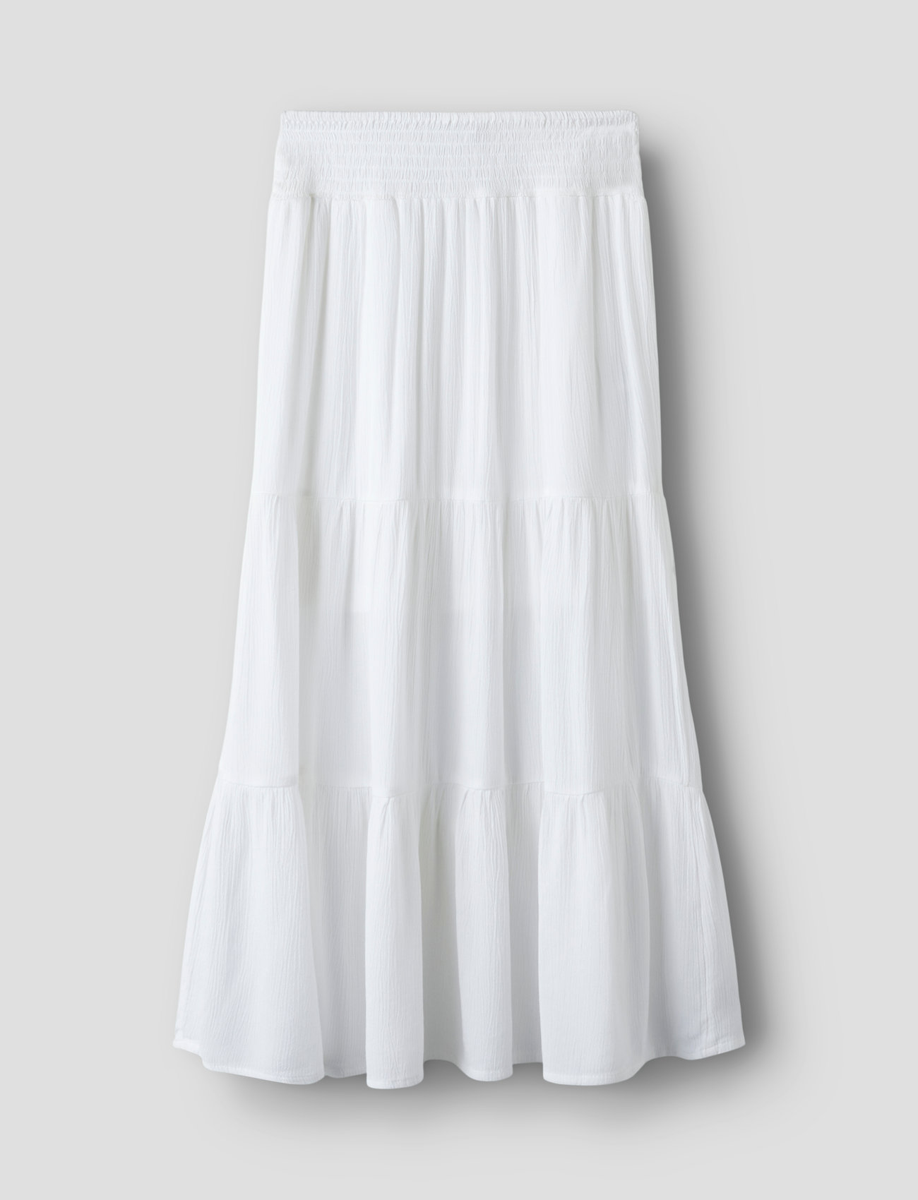 name it Nkfhannya Long Skirt, 122, White, Nederdele > Maxi Nederdele, Børn