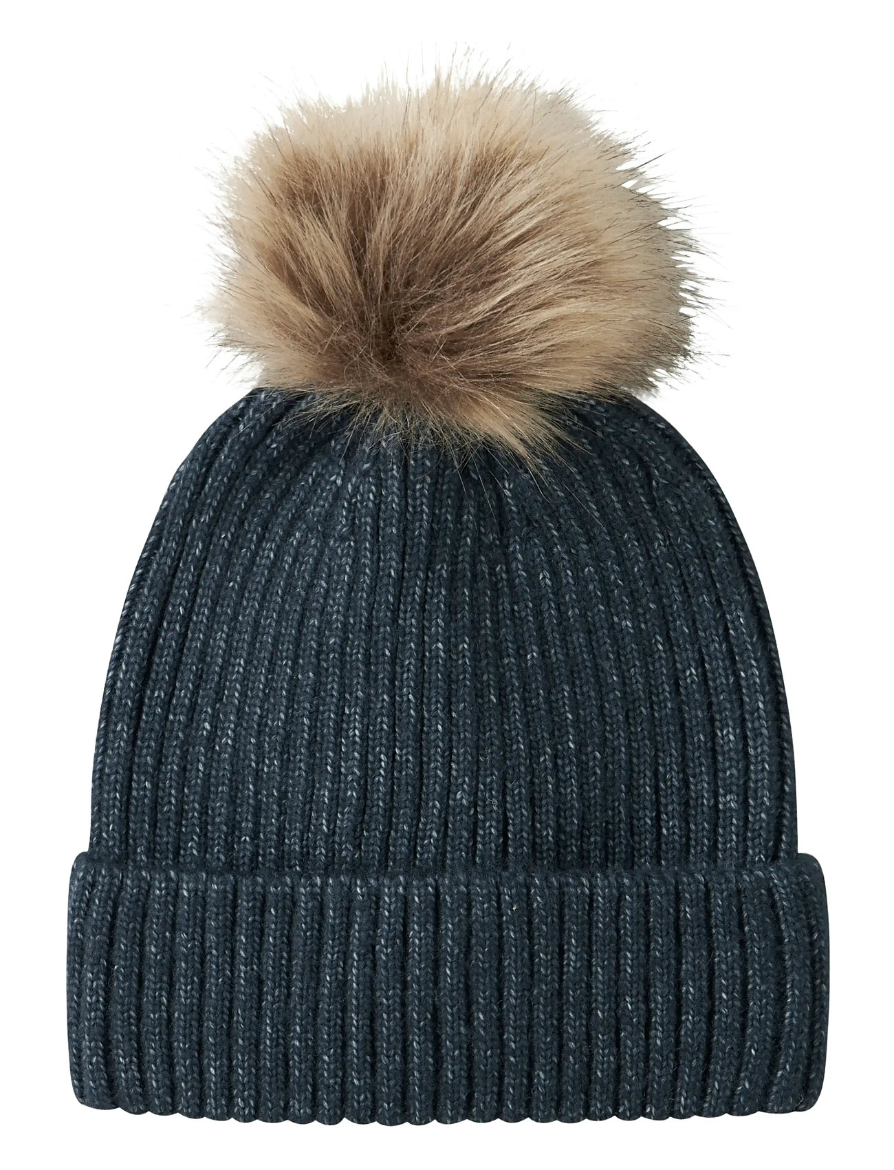 NAME IT Nmnmora Knit Hat Navy - 47-49 - Kinder