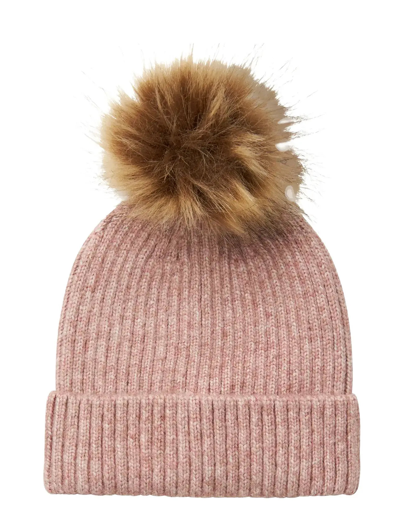 NAME IT Nmnmora Knit Hat Pink - 47-49 - Kinder