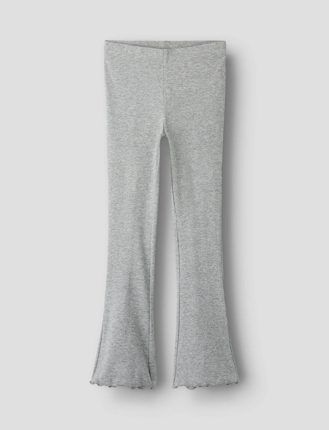name it Nkfnakal Bootcut Legging Noos, 116, Grey, Underdele > Leggings, Børn