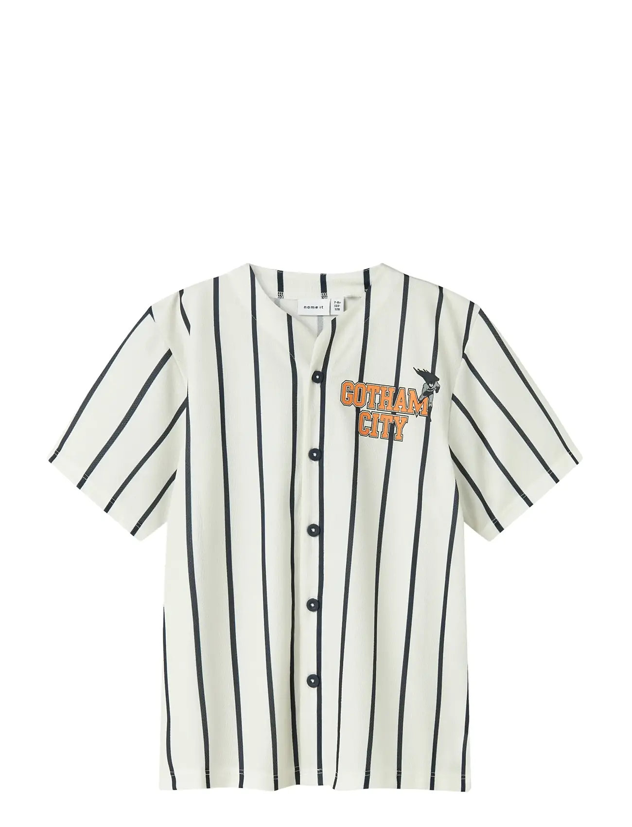 NAME IT Nkmakash Batman Ss Nreg Poly Shirt Wab Cream - 116 - Kinder