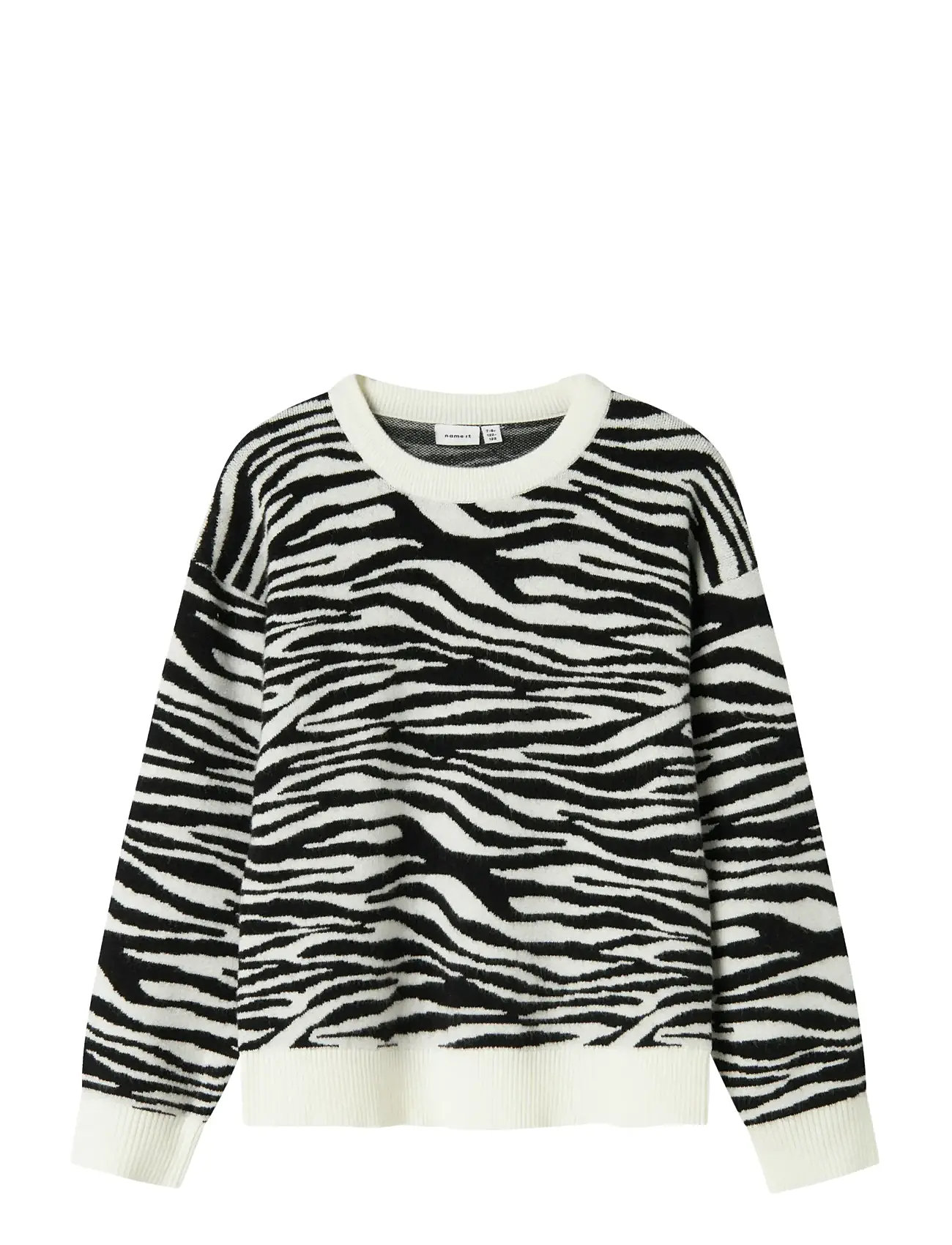 NAME IT Nkforkide Ls Knit Box Schwarz - 116 - Kinder