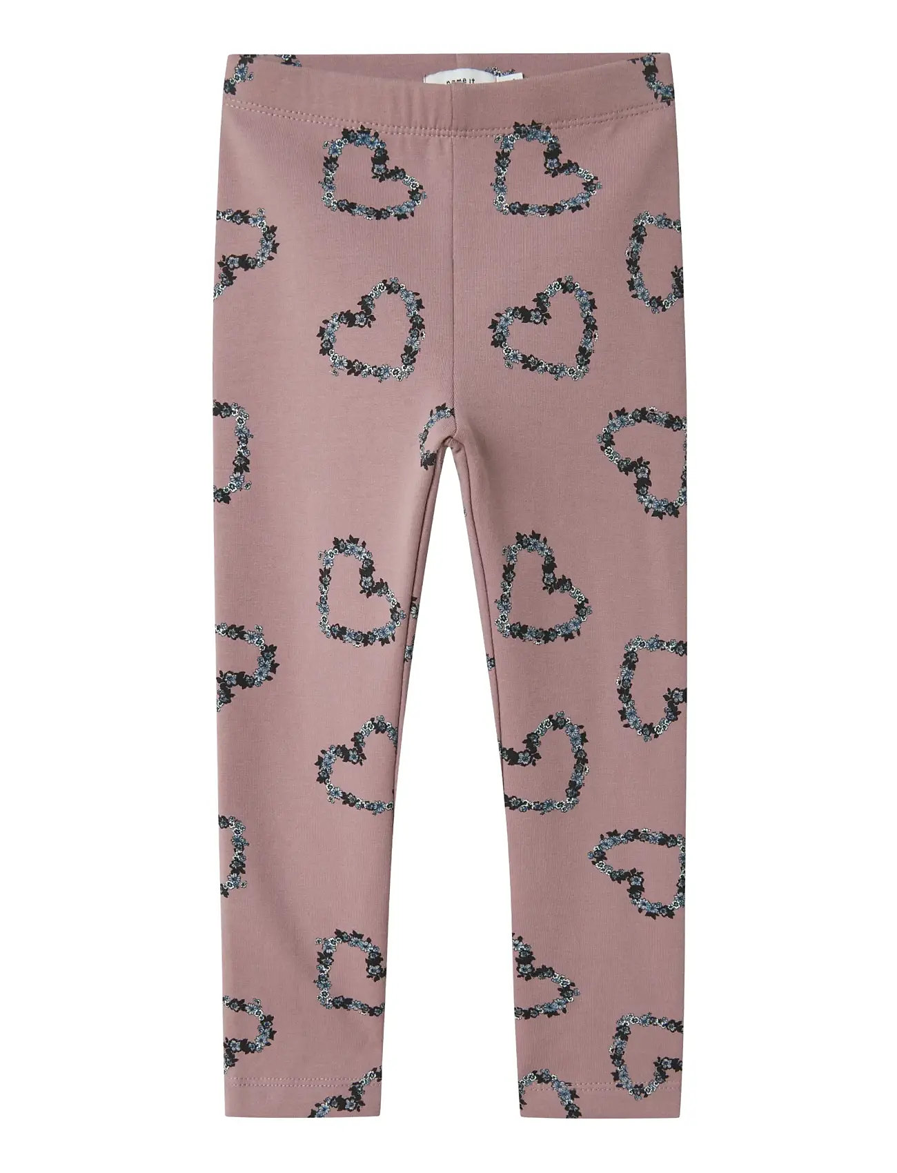 name it Nmfolukria Sweat Legging Bru, 86, Pink, Underdele > Leggings, Børn