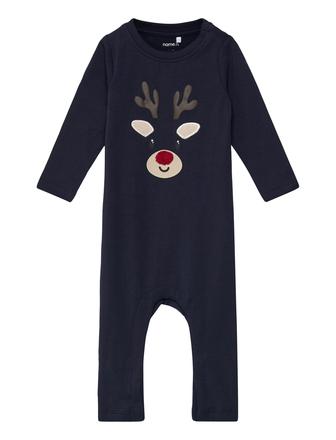 name it Nbnfro Ls Body Suit, 50, Navy, Bodysuits > Langærmede Bodysuits, Børn