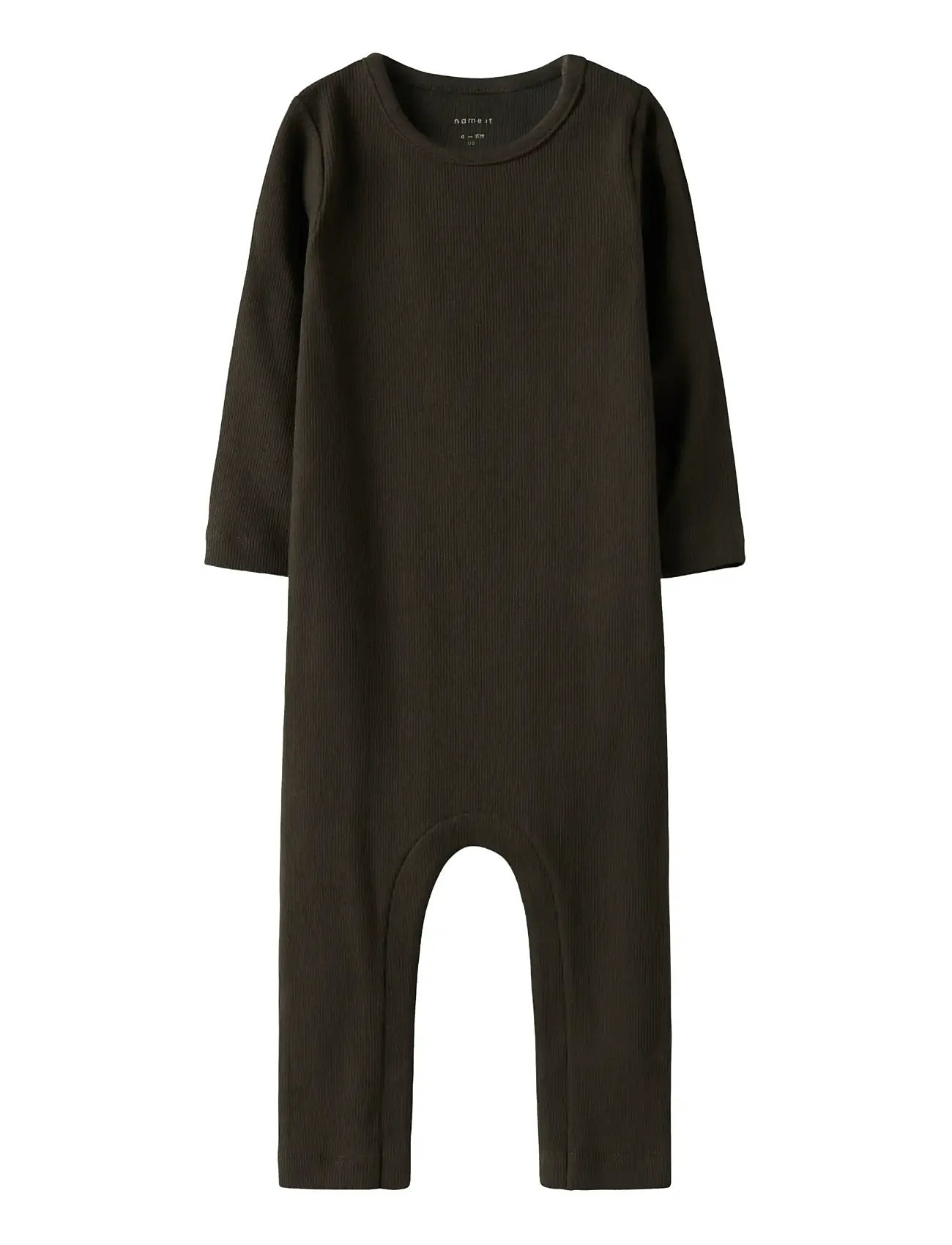 name it Nbnnakal Ls Suit Noos, 74, Brown, Bodysuits > Langærmede Bodysuits, Børn