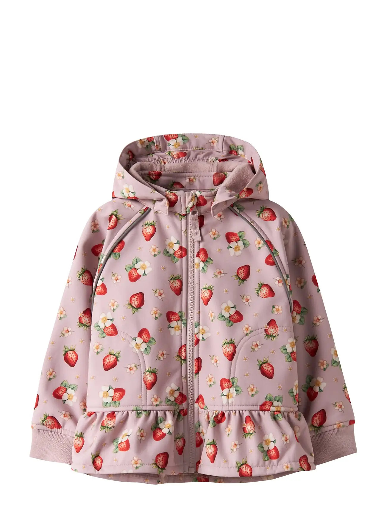 NAME IT Nmfalfa08 Softshell Jacke Peblum Fo Pink - 116 - Kinder