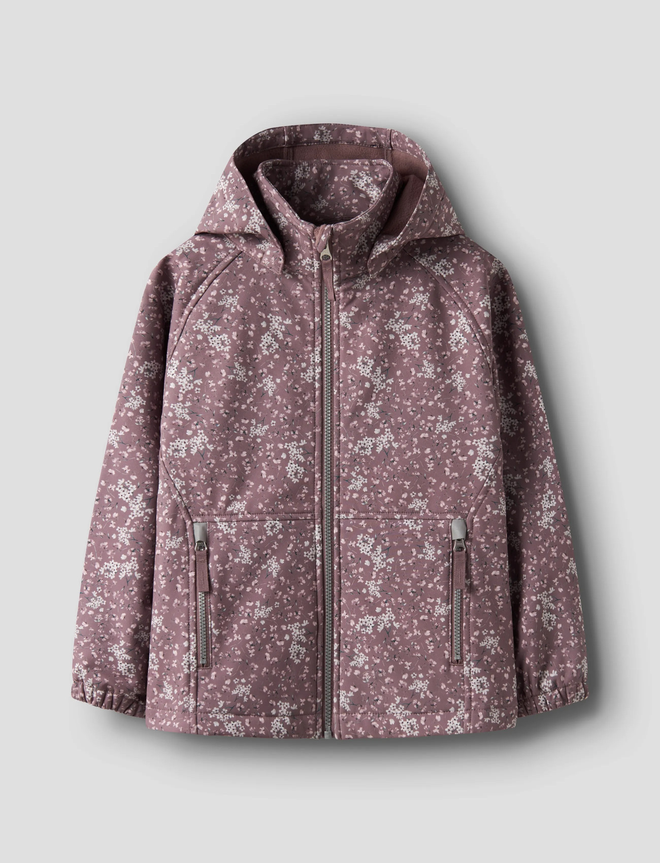 name it Nkfalfa08 Softshell Jacket Aop 1Fo, 116, Pink, Softshells > Softshell-Jakker, Børn