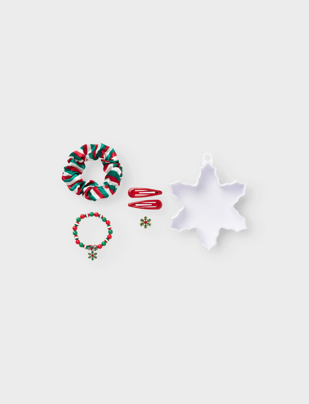 name it Nkfristmas Set, One Size, Multi/patterned, Hårtilbehør > Hårbånd, Børn