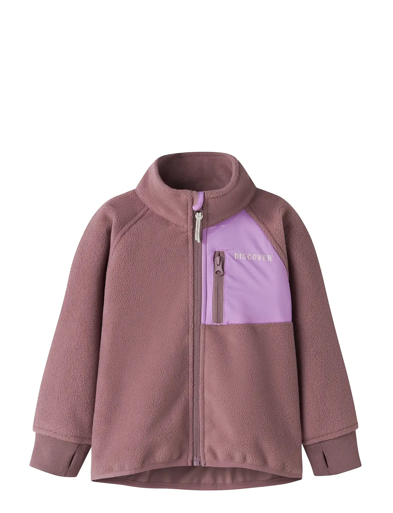 NAME IT Nmnmove03 Windfleece Jacket2 Fo Lila - 98 - Kinder